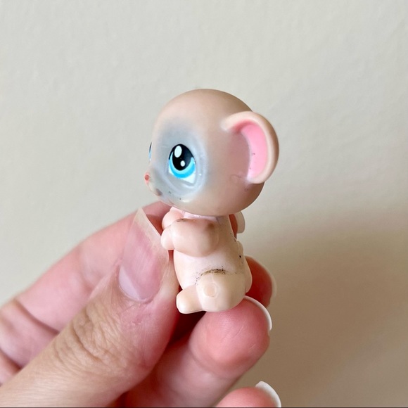 Littlest Pet Shop (LPS) Lot of Ferret (#289) and Pink Mouse (#102) - Picture 8 of 12